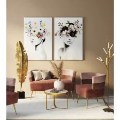 KARE Design Sessel-Sessel Sandwich Rose