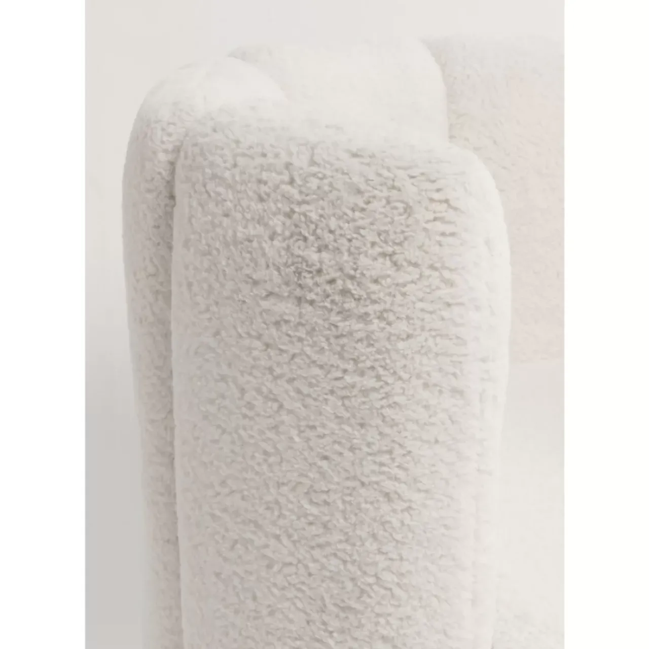 KARE Design Sessel-Sessel Silhouette Fur Weiss