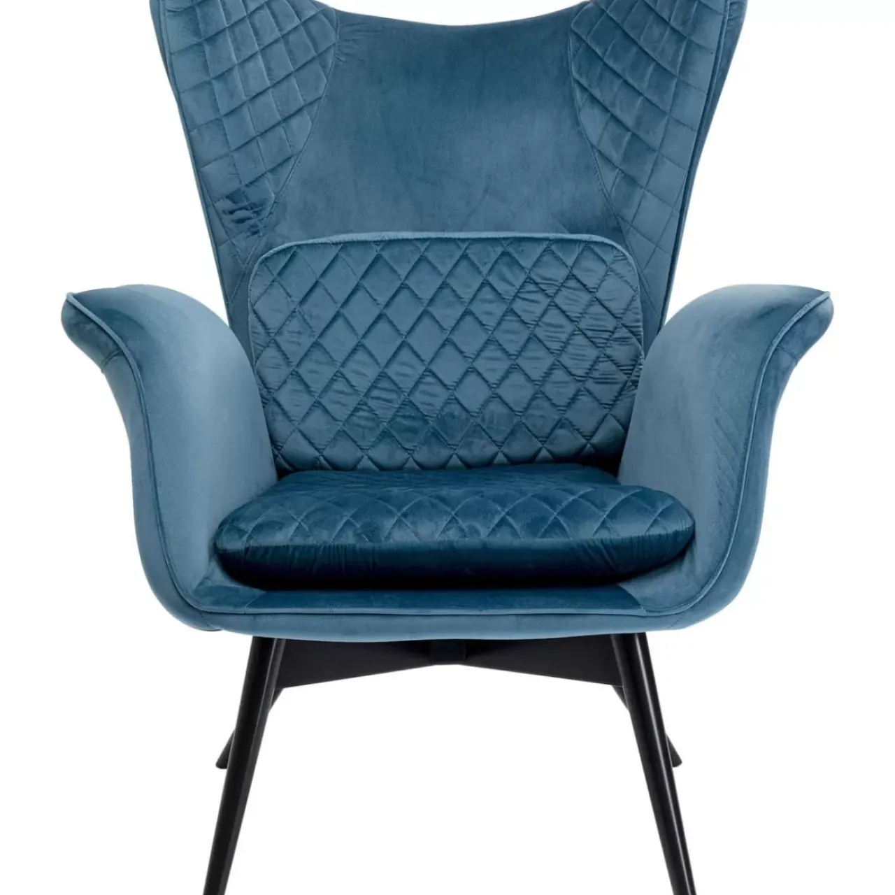 KARE Design Sessel-Sessel Tudor Velvet Petrol