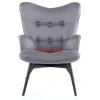 KARE Design Sessel-Sessel Vicky Loco Grau