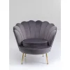 KARE Design Sessel-Sessel Water Lily Grau