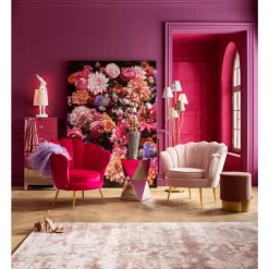 KARE Design Sessel-Sessel Water Lily Rosa