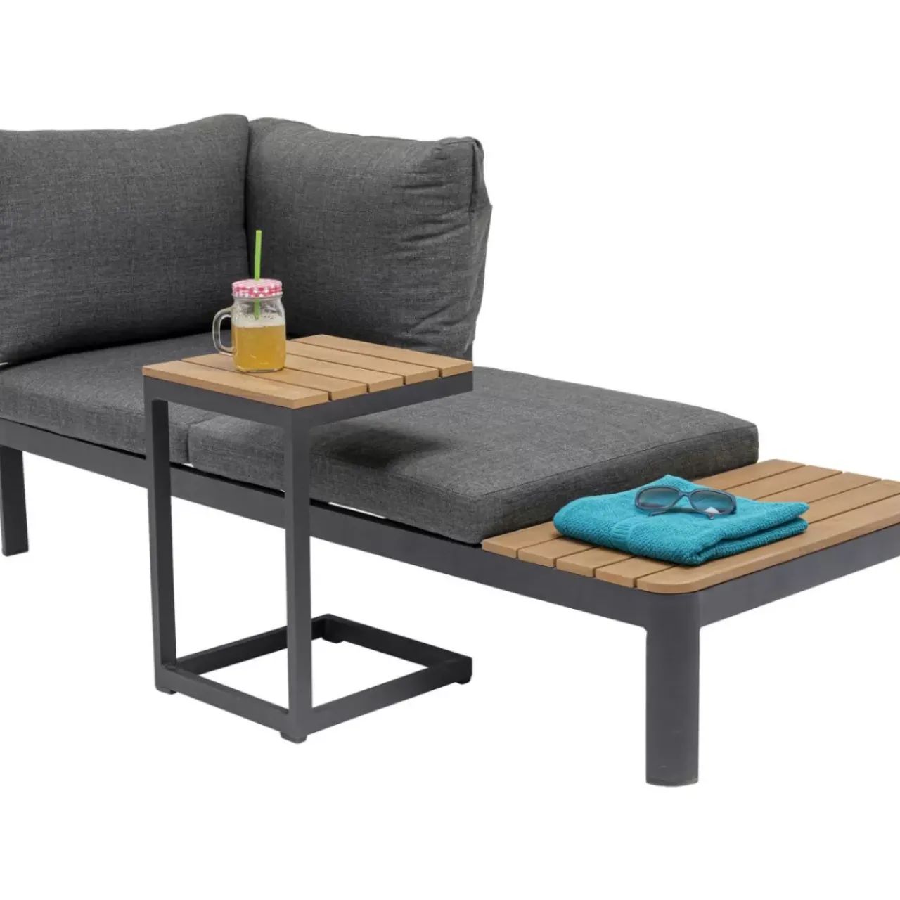 KARE Design Outdoormöbel-Set Happy Day Flexible (3-Tlg.)