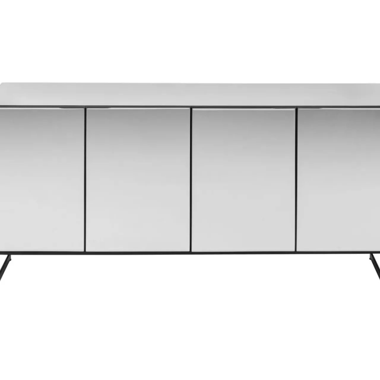 KARE Design Kommoden & Sideboards-Sideboard Soran Schwarz 160X45Cm