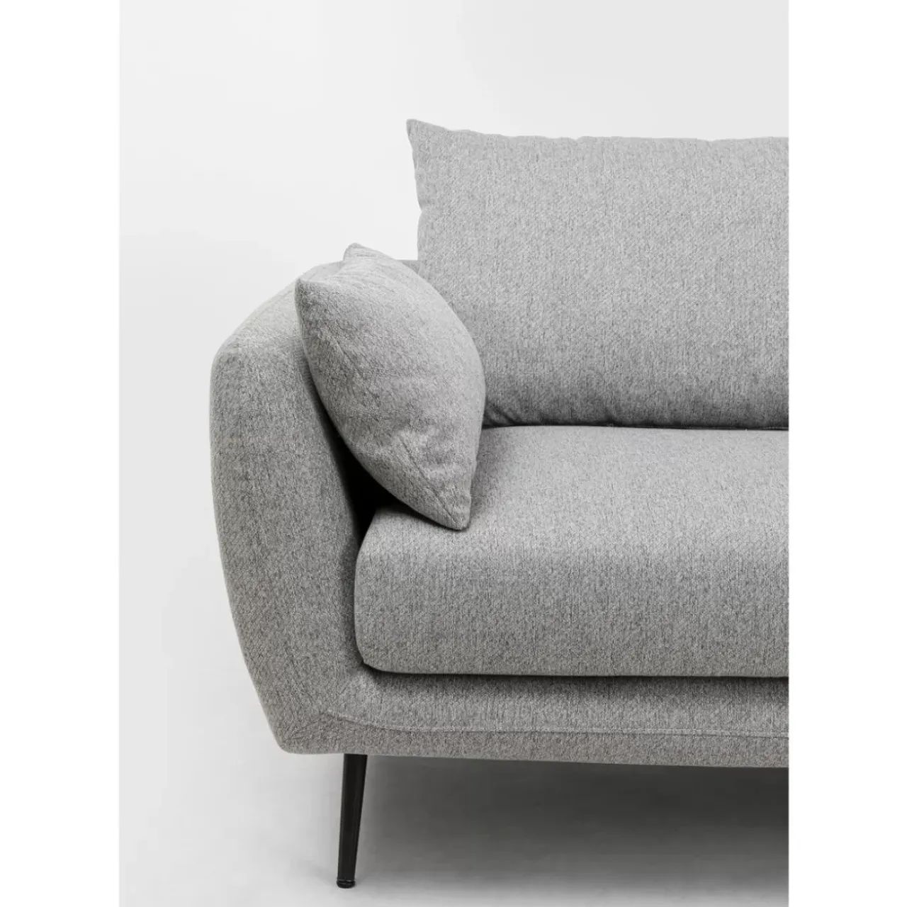 KARE Design Sofas & Couches-Sofa Amalfi 2-Sitzer Grau 219Cm