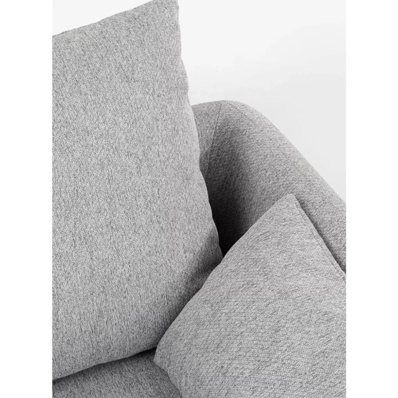 KARE Design Sofas & Couches-Sofa Amalfi 2-Sitzer Grau 219Cm