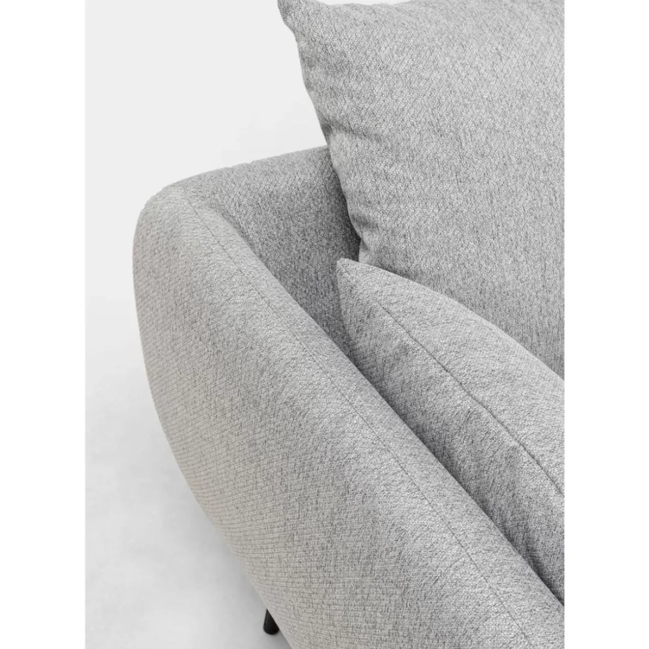 KARE Design Sofas & Couches-Sofa Amalfi 2-Sitzer Grau 219Cm