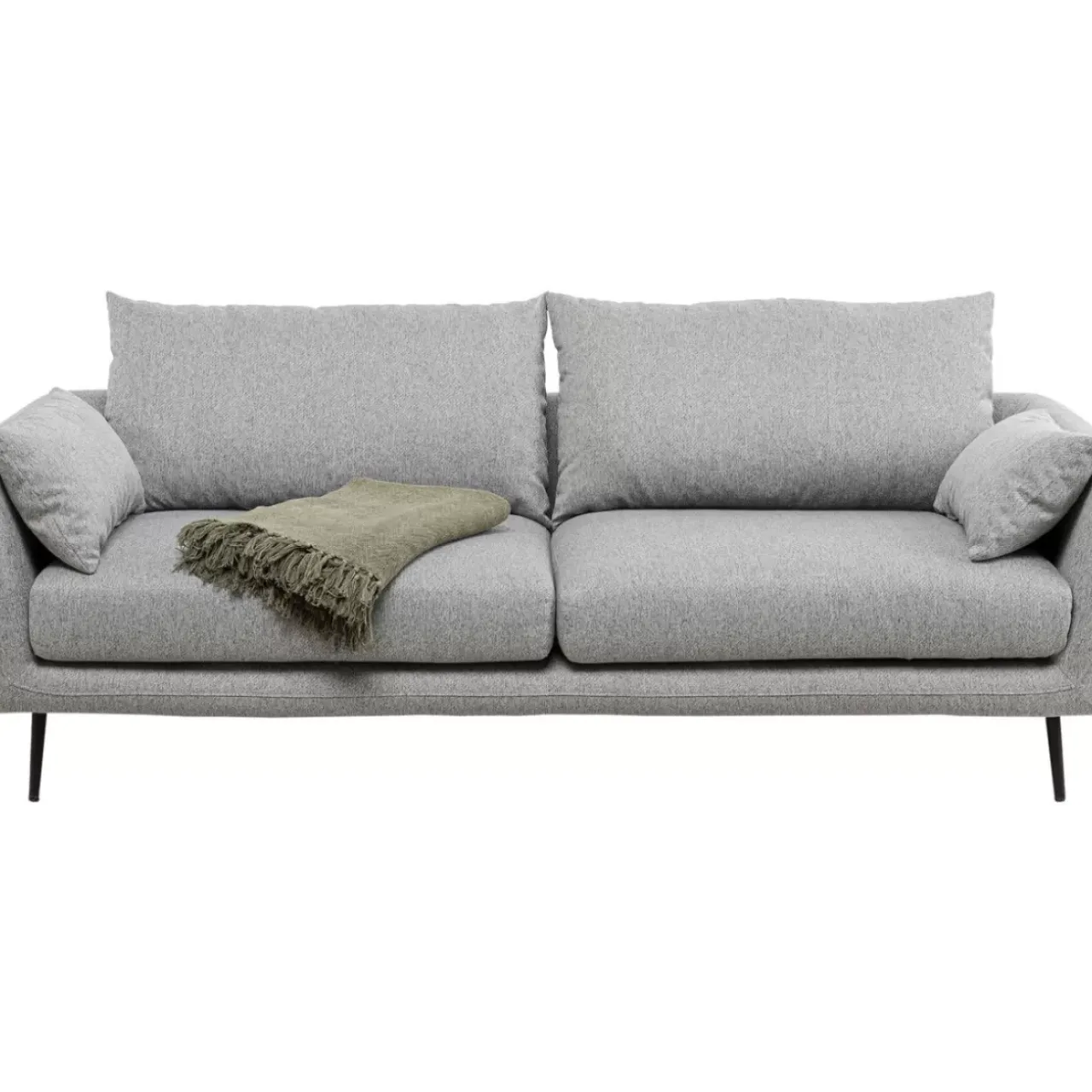 KARE Design Sofas & Couches-Sofa Amalfi 2-Sitzer Grau 219Cm