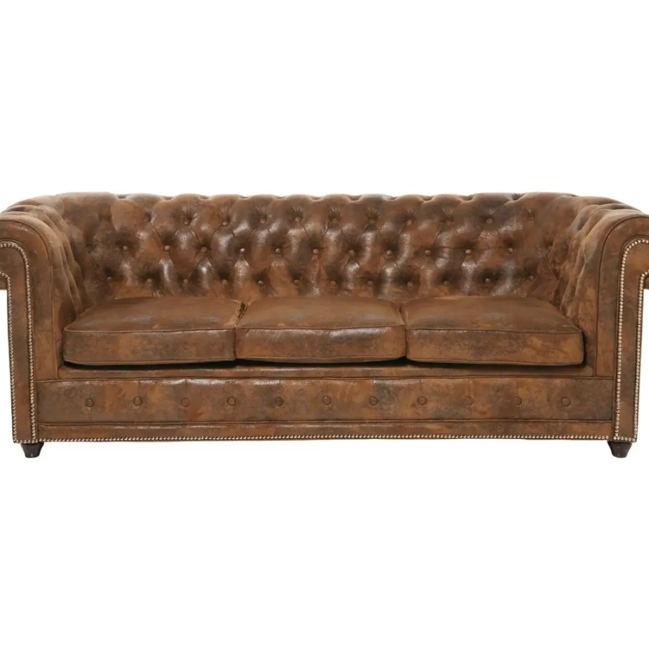 KARE Design Sofas & Couches-Sofa Cambridge 3-Sitzer Vintage Smart