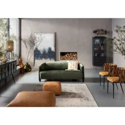 KARE Design Sofas & Couches-Sofa Cigar Lounge 3-Sitzer Grun