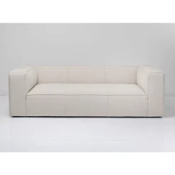 KARE Design Sofas & Couches-Sofa Cubetto 3-Sitzer Creme 220Cm