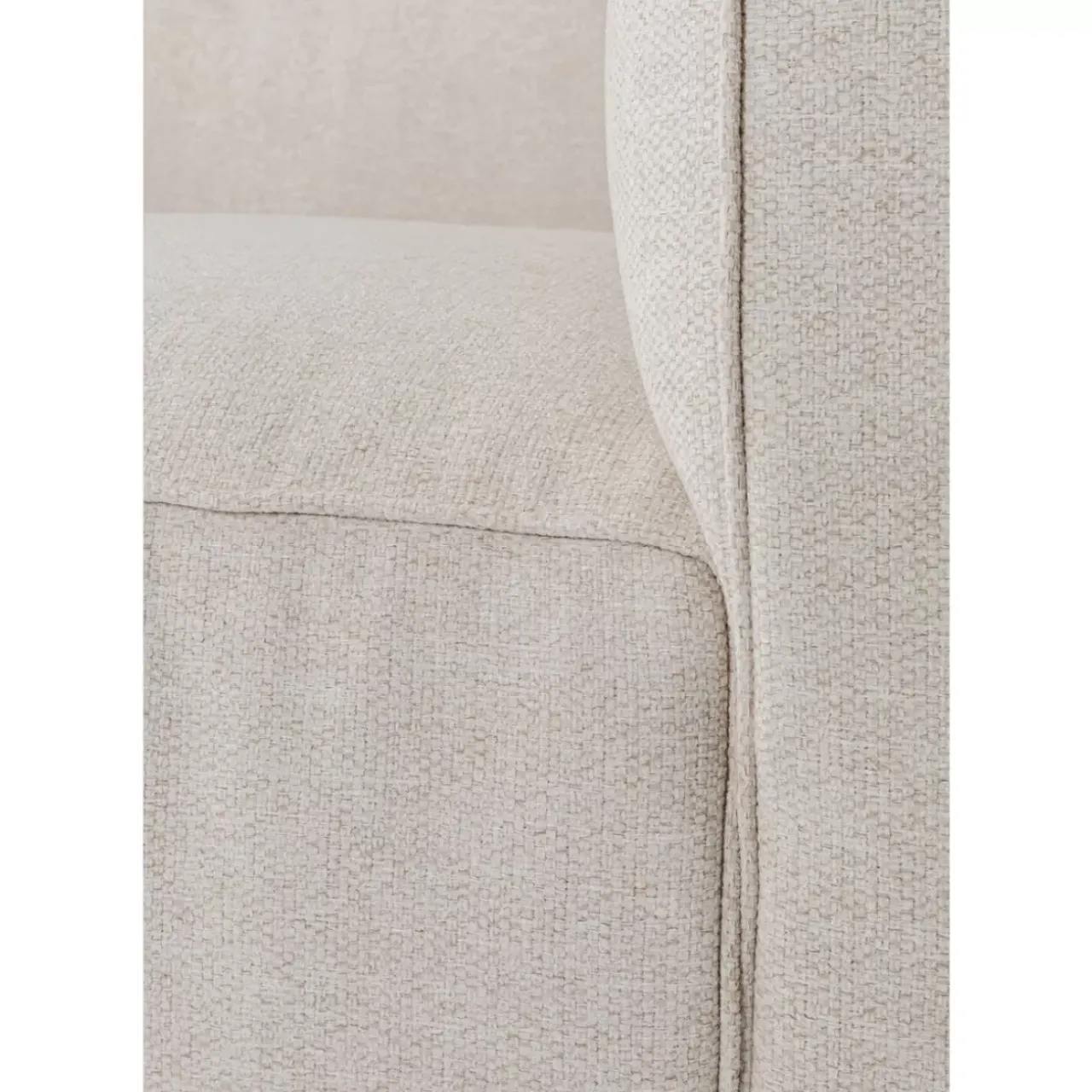 KARE Design Sofas & Couches-Sofa Cubetto 3-Sitzer Creme 220Cm
