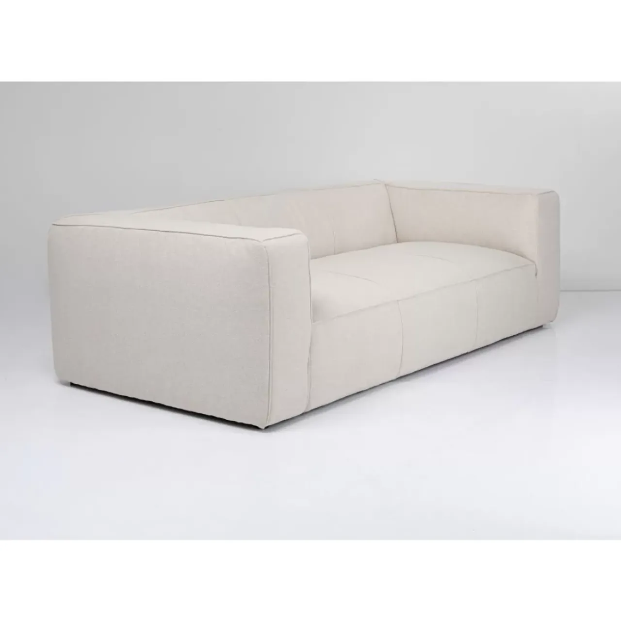 KARE Design Sofas & Couches-Sofa Cubetto 3-Sitzer Creme 220Cm