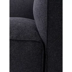 KARE Design Sofas & Couches-Sofa Cubetto 3-Sitzer Dunkelgrau 220Cm