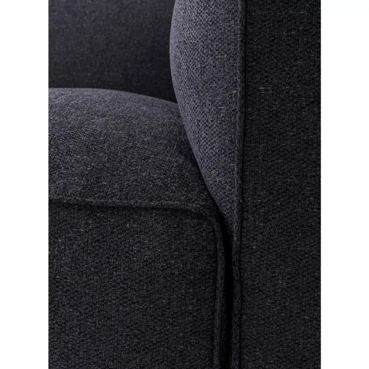KARE Design Sofas & Couches-Sofa Cubetto 3-Sitzer Dunkelgrau 220Cm