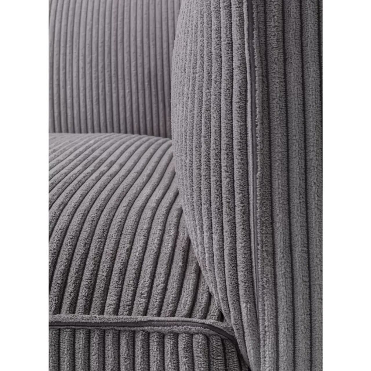 KARE Design Sofas & Couches-Sofa Cubetto 3-Sitzer Hellgrau 220Cm