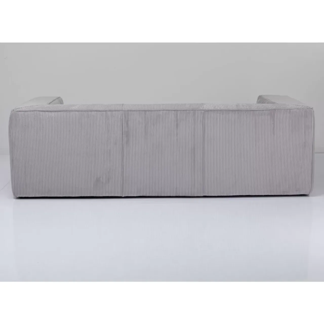 KARE Design Sofas & Couches-Sofa Cubetto 3-Sitzer Hellgrau 220Cm