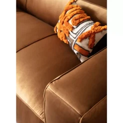 KARE Design Sofas & Couches-Sofa Cubetto 3-Sitzer Velvet Braun