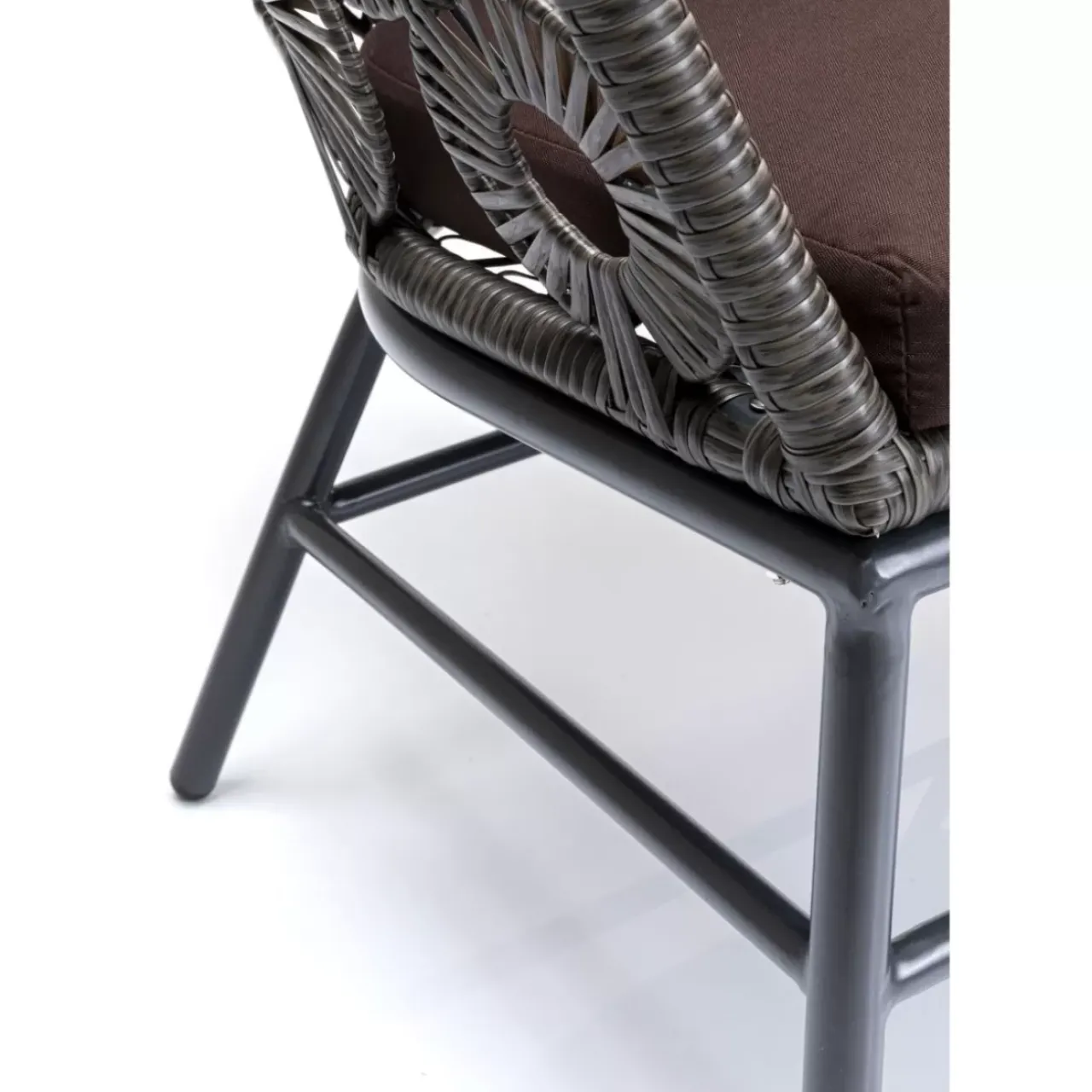 KARE Design Outdoormöbel-Sofa Ibiza Braun