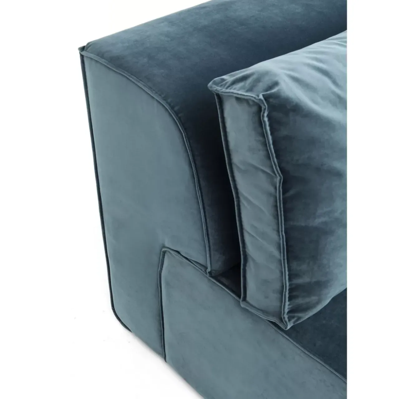 KARE Design Sofas & Couches-Sofa Infinity Velvet Ocean Rechts