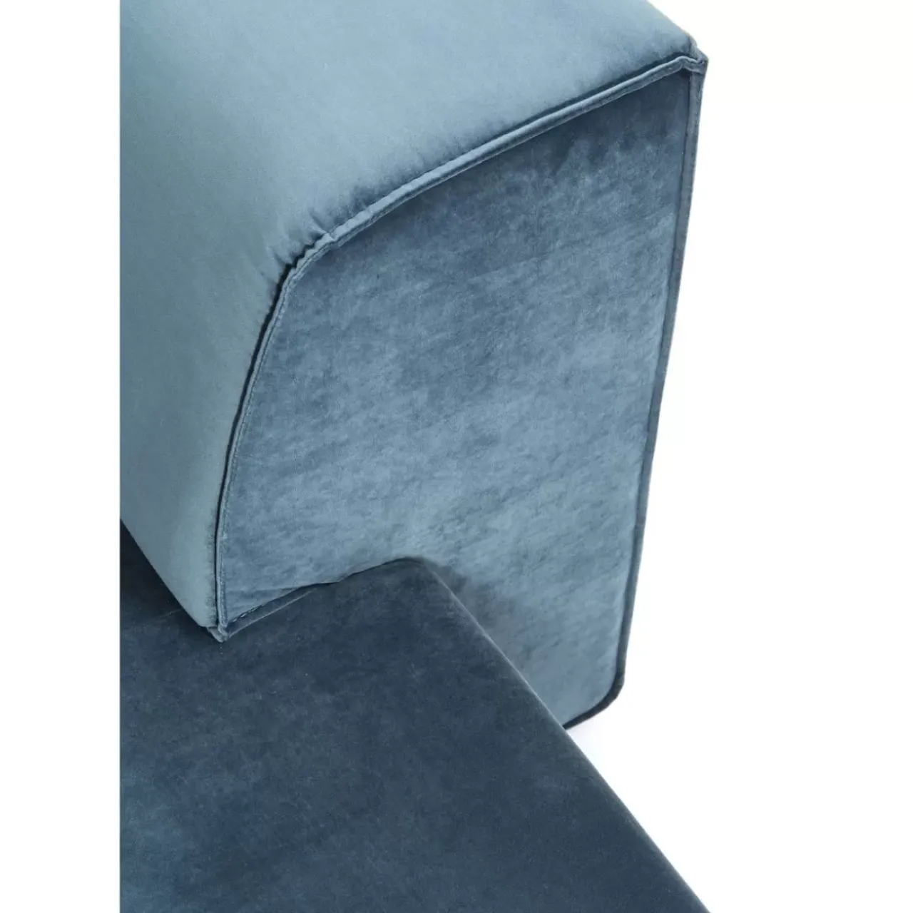 KARE Design Sofas & Couches-Sofa Infinity Velvet Ocean Rechts