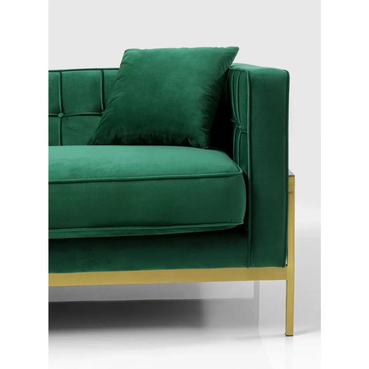 KARE Design Sofas & Couches-Sofa Loft 3-Sitzer Grun
