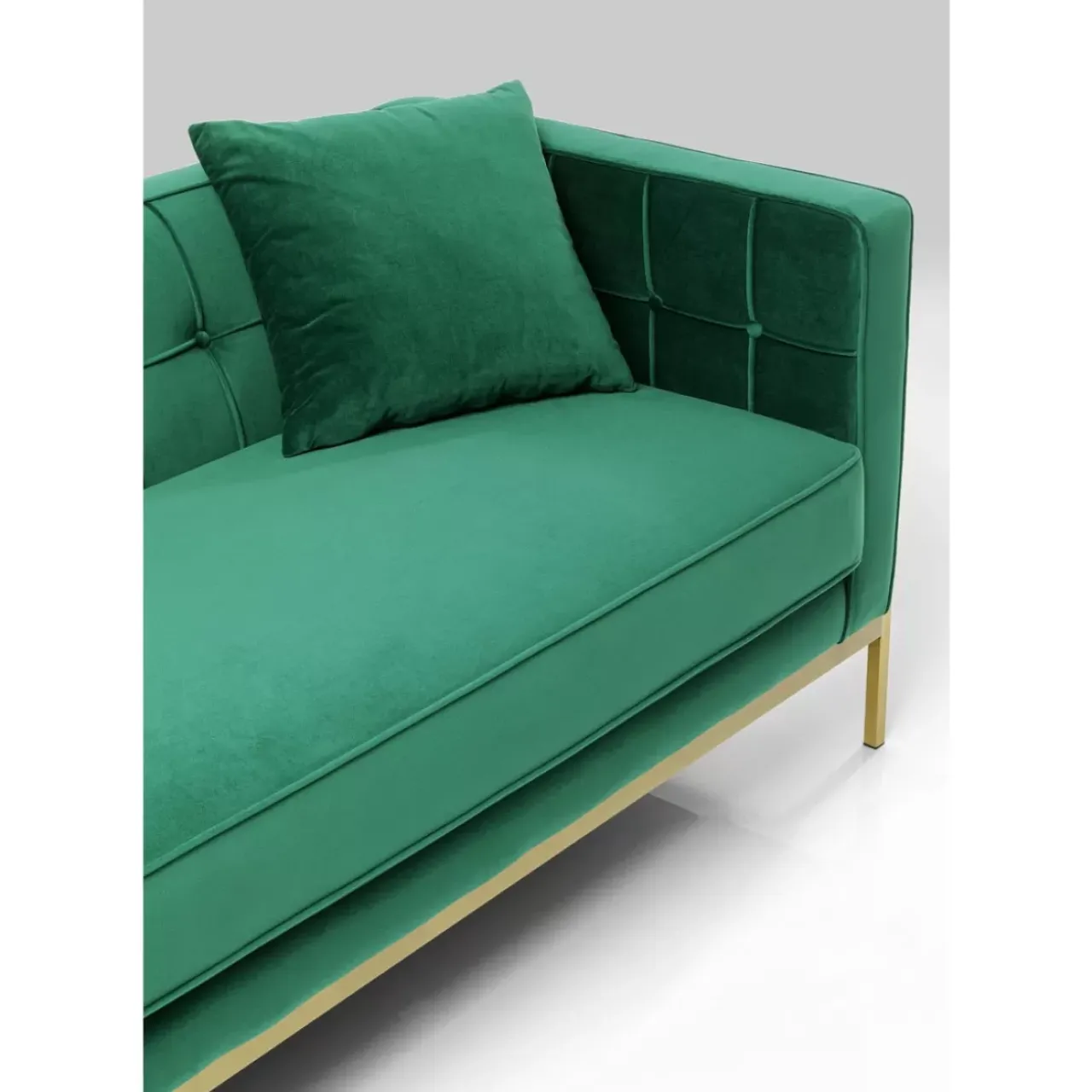 KARE Design Sofas & Couches-Sofa Loft 3-Sitzer Grun