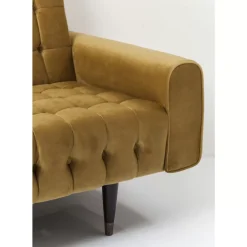KARE Design Sofas & Couches-Sofa Milchbar 3-Sitzer Velvet Honey