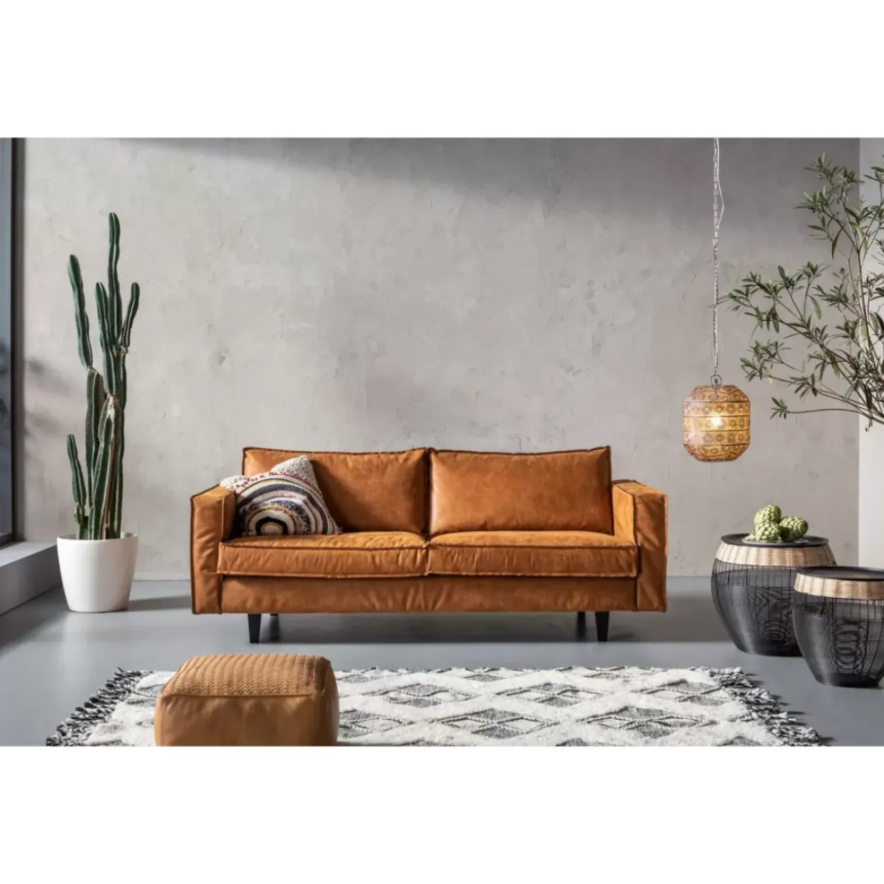 KARE Design Sofas & Couches-Sofa Neo 2-Sitzer Tobacco