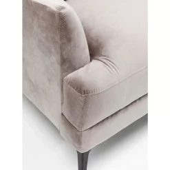 KARE Design Sofas & Couches-Sofa Proud 3-Sitzer Grau