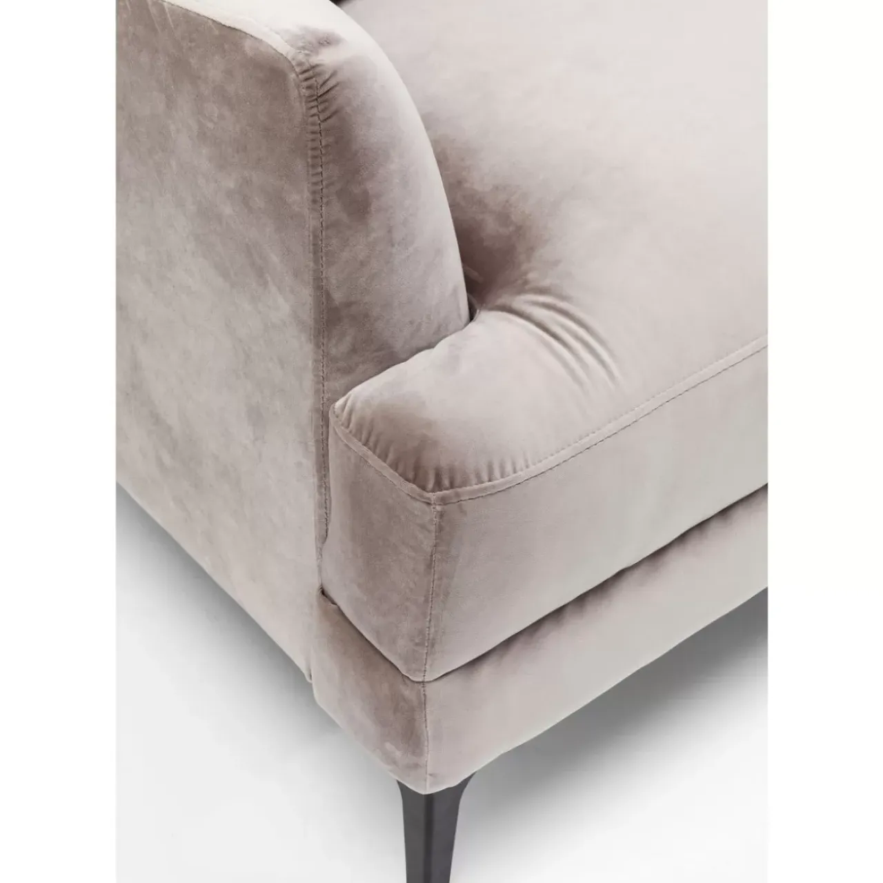 KARE Design Sofas & Couches-Sofa Proud 3-Sitzer Grau