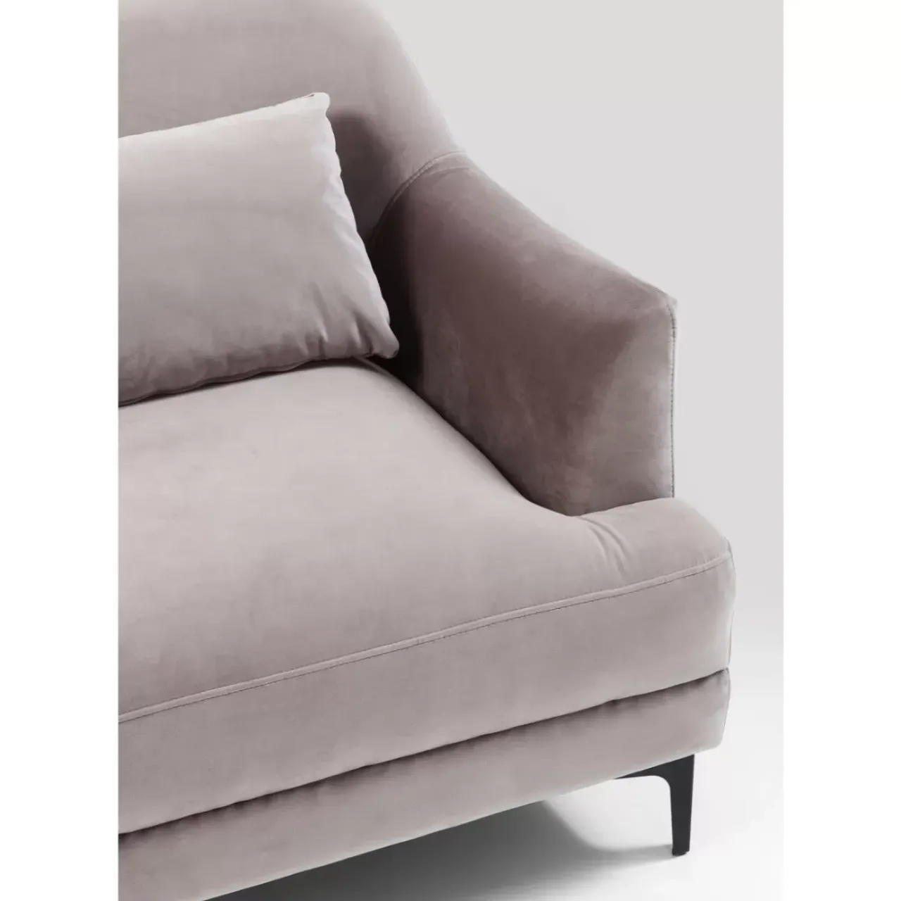 KARE Design Sofas & Couches-Sofa Proud 3-Sitzer Grau