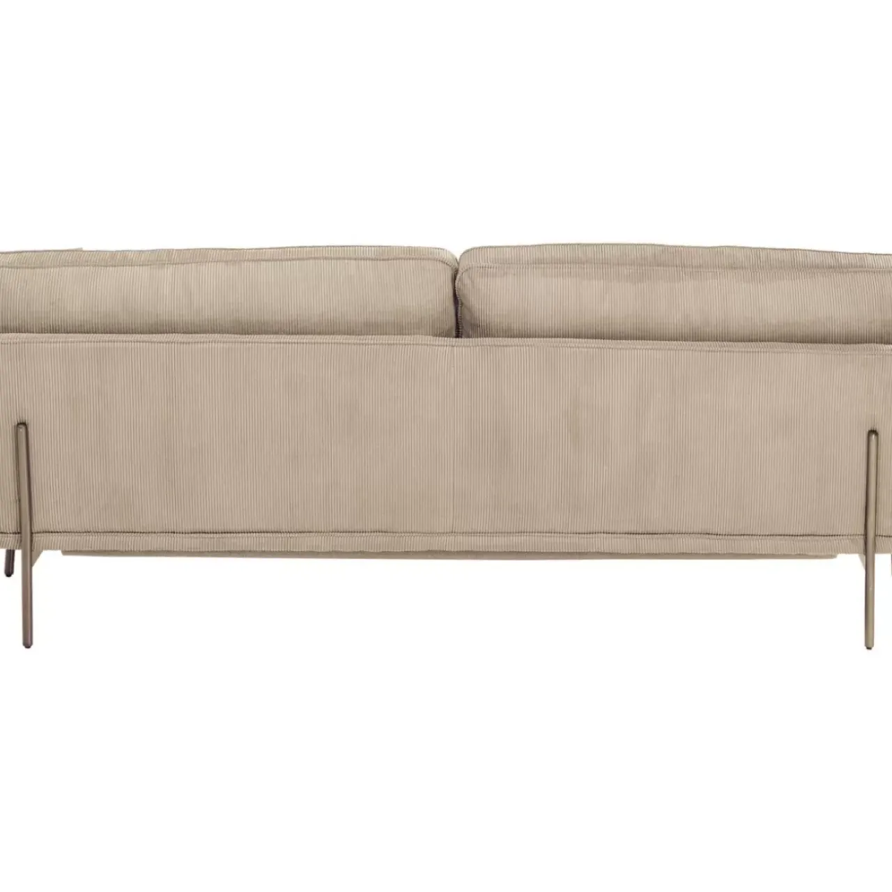 KARE Design Sofas & Couches-Sofa Shirly 3-Sitzer Creme