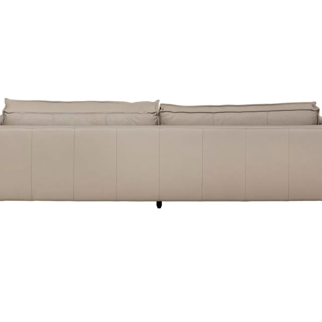 KARE Design Sofas & Couches-Sofa 3-Sitzer Victor Leder Grau 233Cm