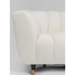 KARE Design Sofas & Couches-Sofa Spectra 3-Sitzer Weis 245Cm