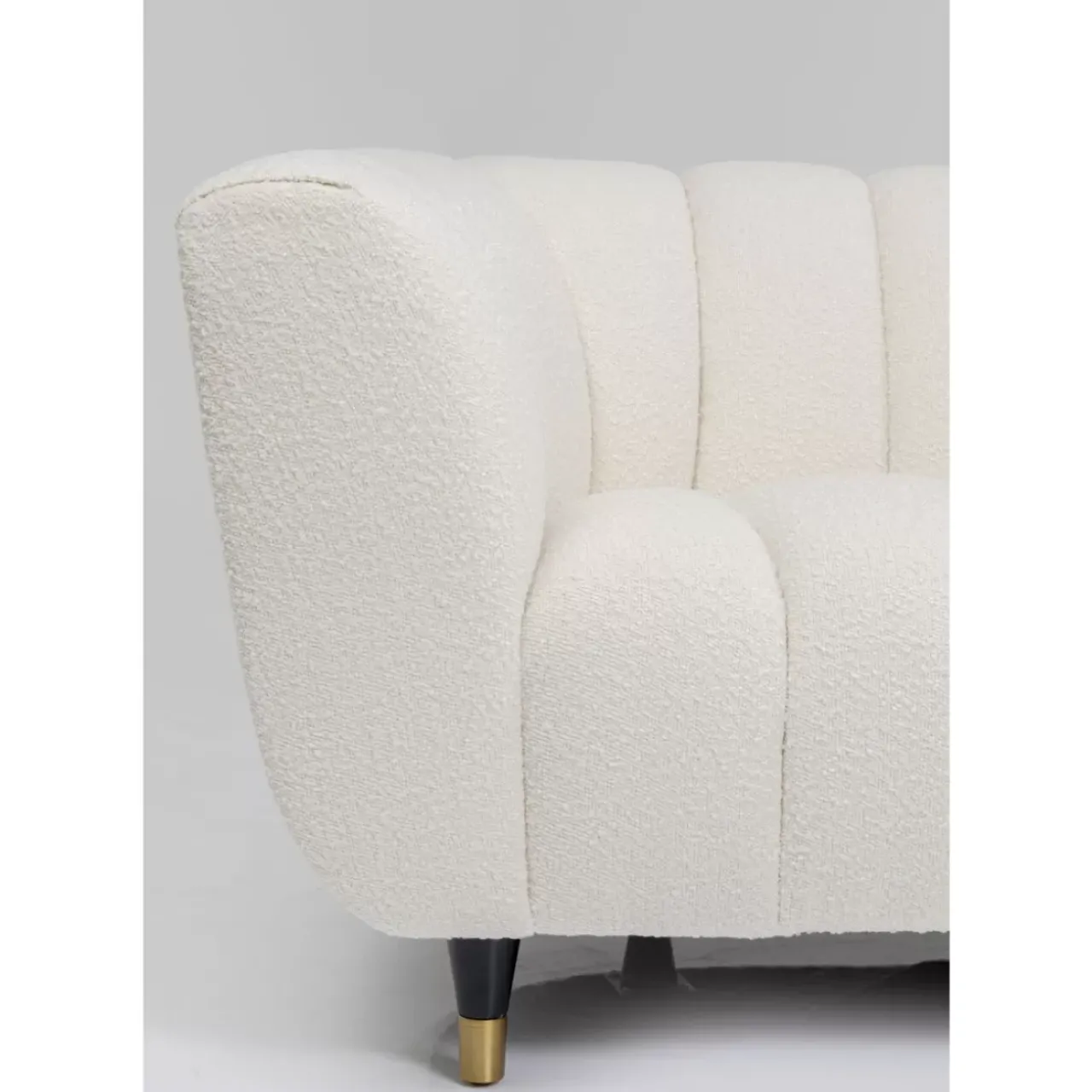 KARE Design Sofas & Couches-Sofa Spectra 3-Sitzer Weis 245Cm