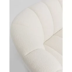 KARE Design Sofas & Couches-Sofa Spectra 3-Sitzer Weis 245Cm
