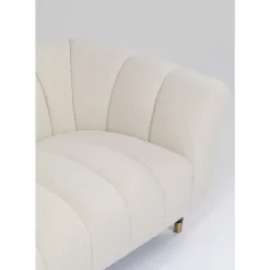 KARE Design Sofas & Couches-Sofa Spectra 3-Sitzer Weis 245Cm