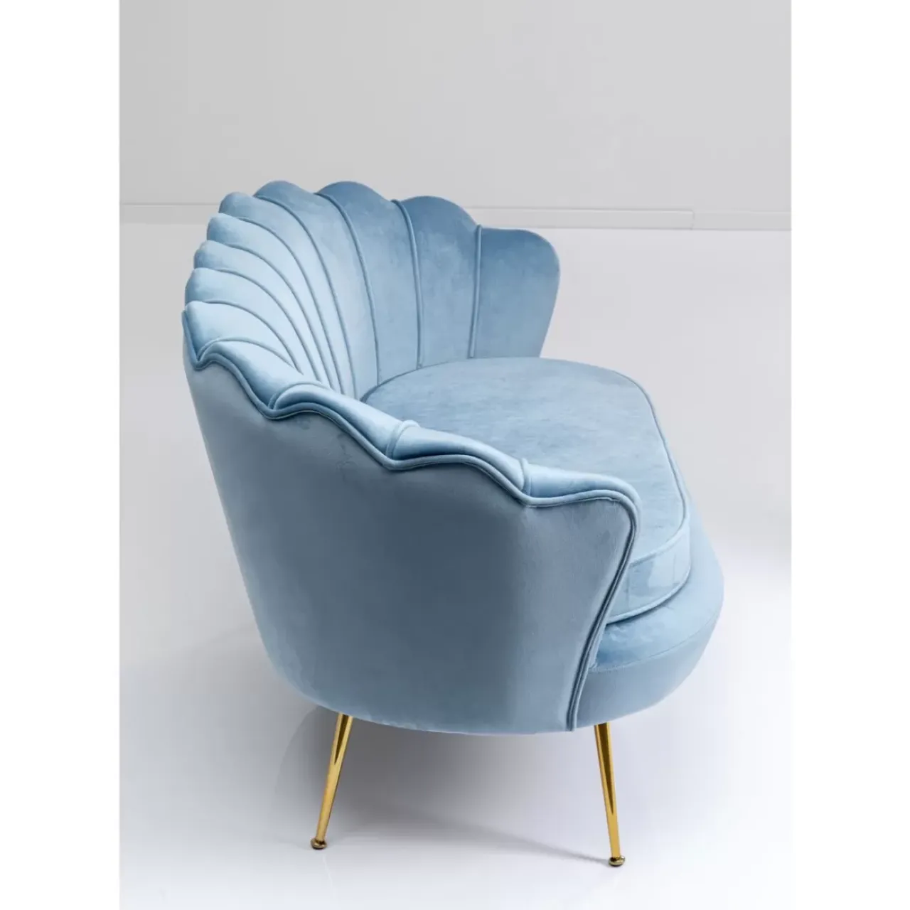 KARE Design Sofas & Couches-Sofa Water Lily 2-Sitzer Aqua 132Cm