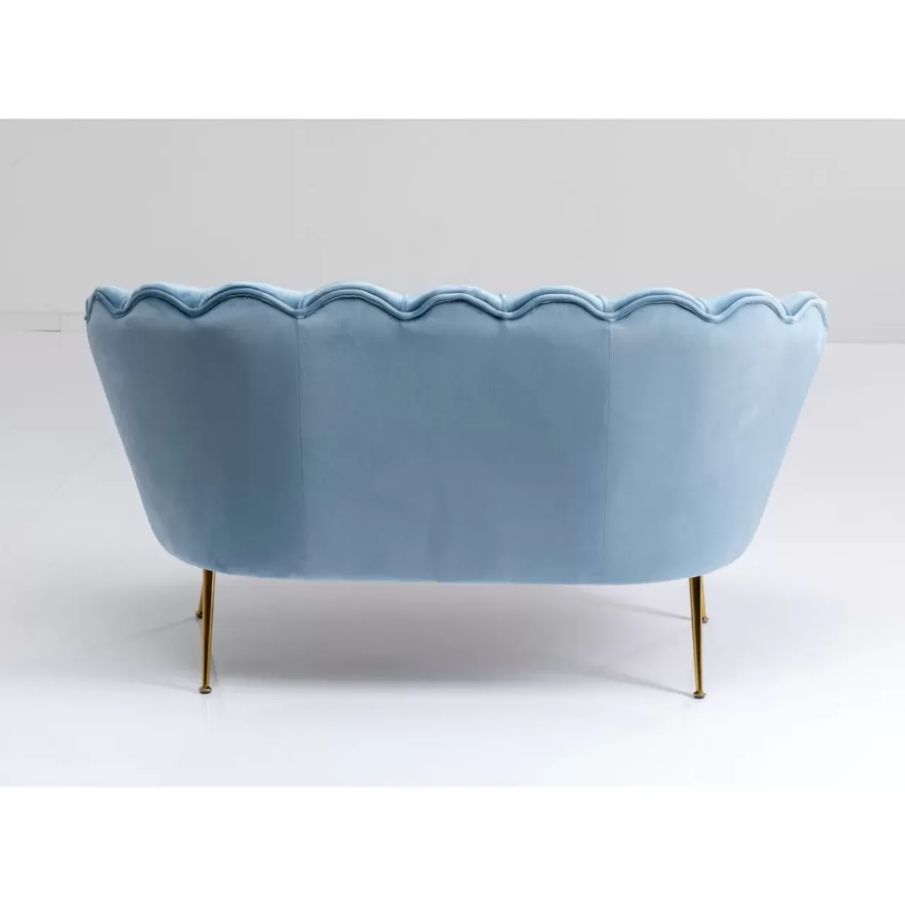 KARE Design Sofas & Couches-Sofa Water Lily 2-Sitzer Aqua 132Cm