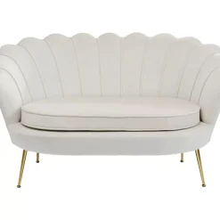 KARE Design Sofas & Couches-Sofa Water Lily 2-Sitzer Beige
