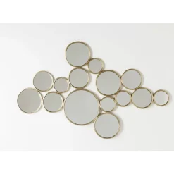 KARE Design Spiegel-Spiegel Bubbles Messing 183X93Cm