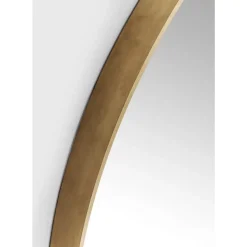 KARE Design Spiegel-Spiegel Curve Mo Brass O100