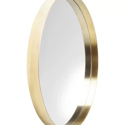 KARE Design Spiegel-Spiegel Curve Mo Brass O60Cm
