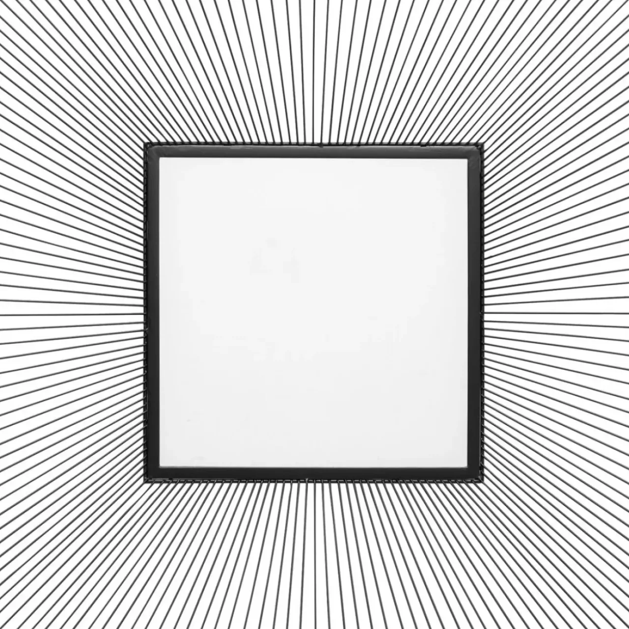 KARE Design Spiegel-Spiegel Dimension Square Schwarz 91X91Cm