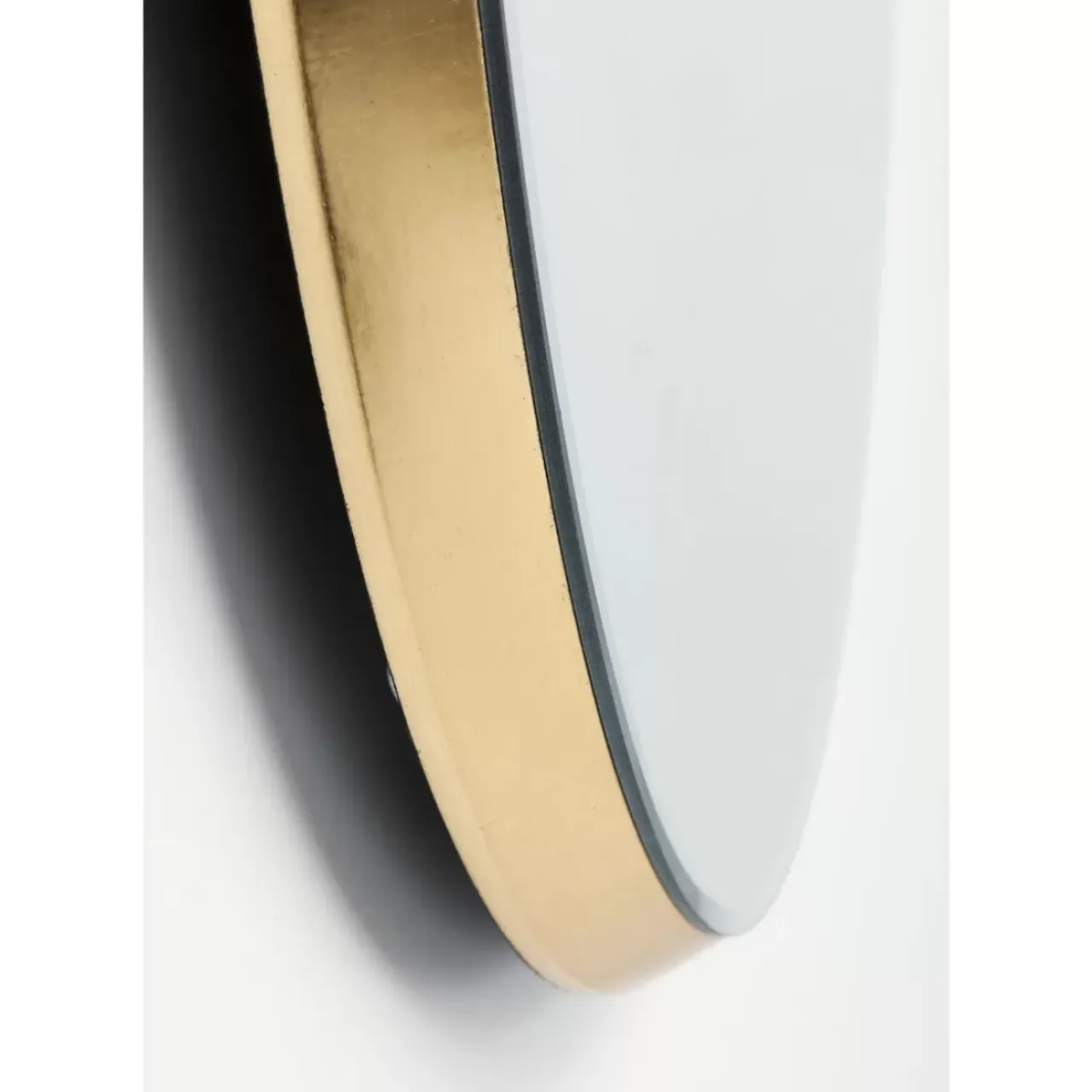 KARE Design Spiegel-Spiegel Jetset Oval Gold 94X64Cm
