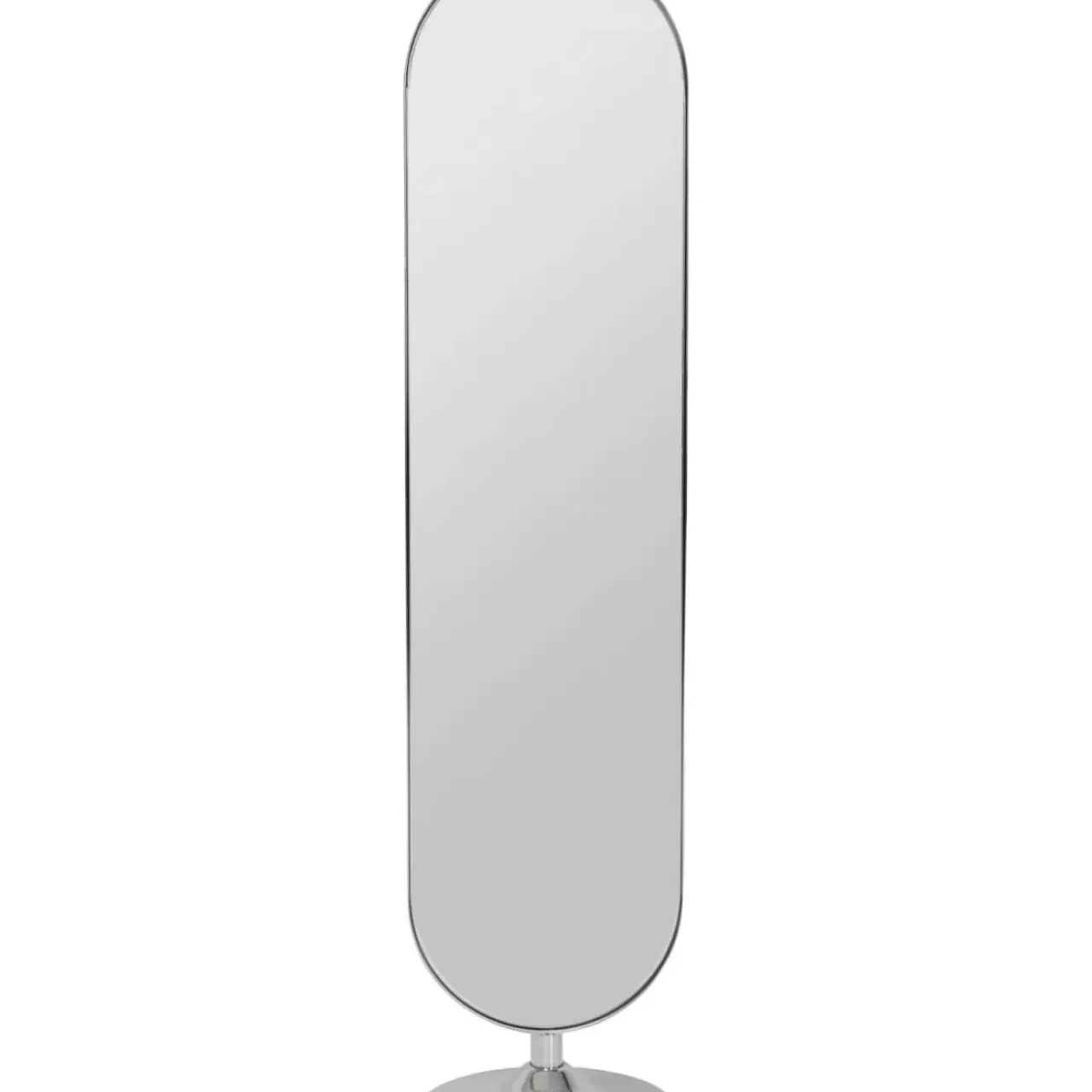 KARE Design Spiegel-Standspiegel Curvy Chrom Look 40X170Cm