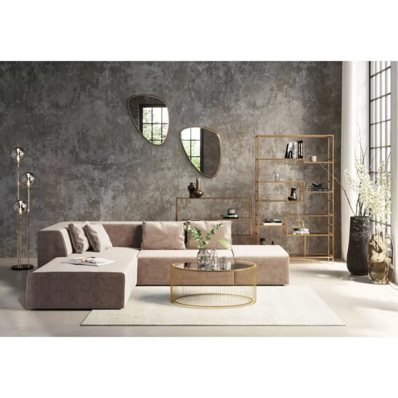 KARE Design Steh & Bodenleuchten-Stehleuchte Al Capone Tre