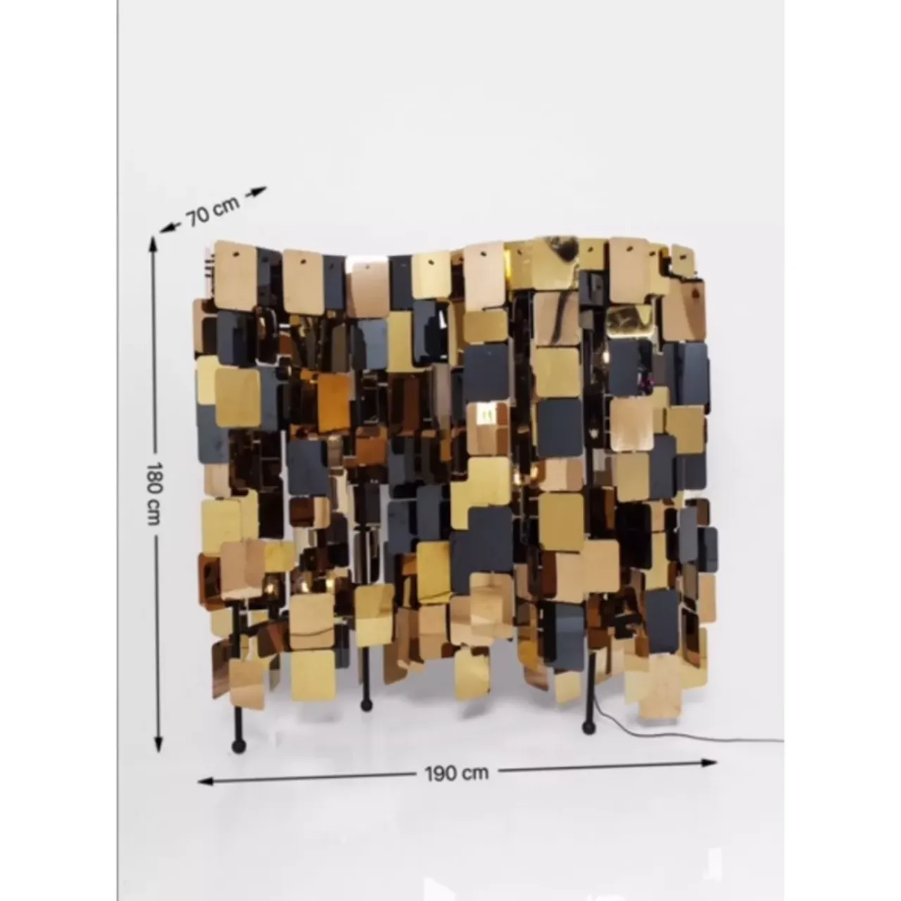 KARE Design Steh & Bodenleuchten-Stehleuchte City Nights Squares 180Cm