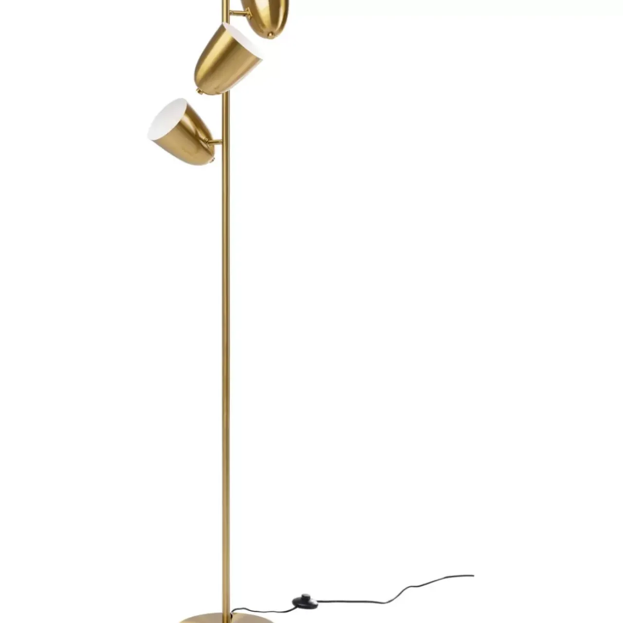 KARE Design Steh & Bodenleuchten-Stehleuchte Dr Notriples Gold 160Cm